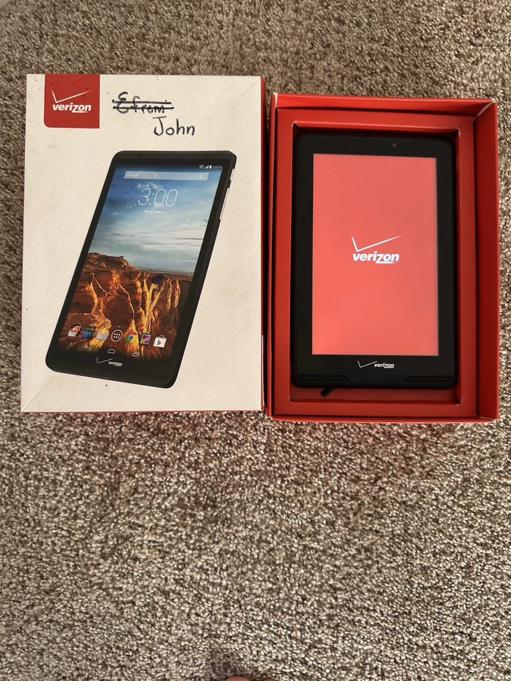 Verizon Wireless Ellipsis 8 GB 7" Display Android Tablet Model QMV7B - Image 2 of 4