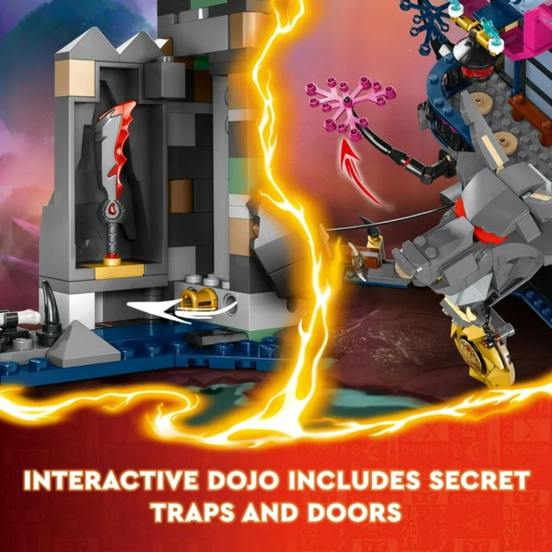 LEGO NINJAGO: Wolf Mask Shadow Dojo (71813) for sale online | eBay