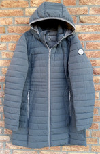 G.I.G.A. DX by Killtec Damen Jacke Gr. 44 Übergangsmantel Kapuze Grau Leicht