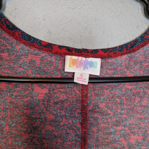 NWT LulaRoe Lindsay Waterfall Cardigan S Paisley Boho Western Festival Rodeo - Picture 4 of 4