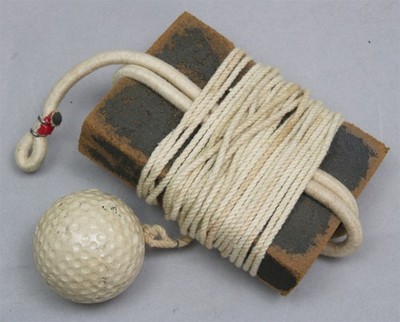 SMAKBAK Captive Golf Swing Trainer Training Aid Antique Circa 1910