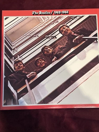 Original 1973 The Beatles "1962-1966" (Red Album) Double LP Capitol Records