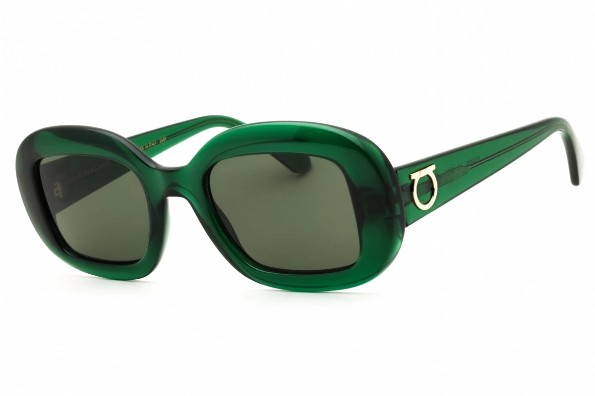 Salvatore Ferragamo Green Sunglasses for Women for sale | eBay display picture 2