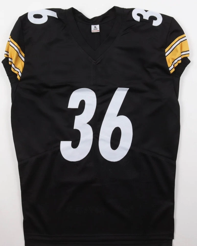 Camiseta Beckett firmada por Jerome Bettis personalizada de los Steelers Foto 3 de 3