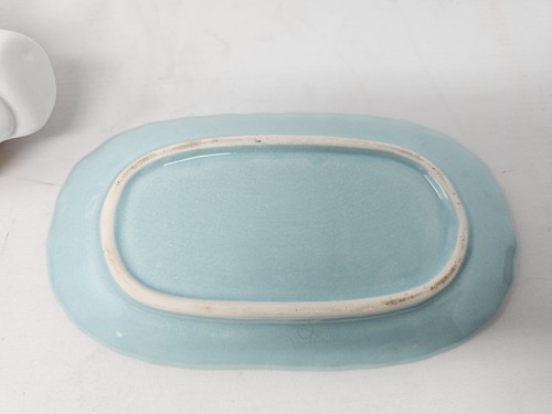 Schwein geformte Keramik Butterdose Floral Cottagecore Küche Dekor - Bild 9 von 9