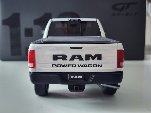 1:18 GTSPIRIT DODGE RAM 2500 POWER WAGON 2017 White 500pcs Limited Edition GT790 - Picture 3 of 7