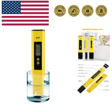 PH Meter for Water Hydroponics Digital PH Tester Pen 0.01 High Accuracy Pocke...