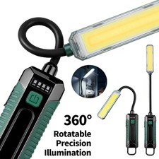 LED Work Light Flexible Rechargeable Flashlight Car Repair Inspection Torch Lamp