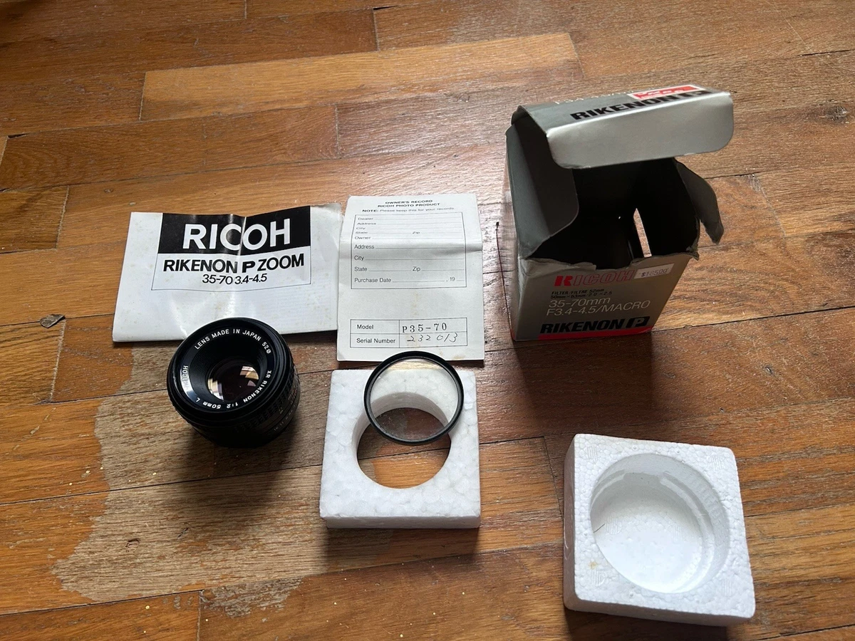 Ricoh 35-70mm Focal Camera Lenses for sale - eBay