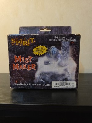 Spirit Halloween Multi Color Mist Maker Prop Cauldron (Not Included) Fogger