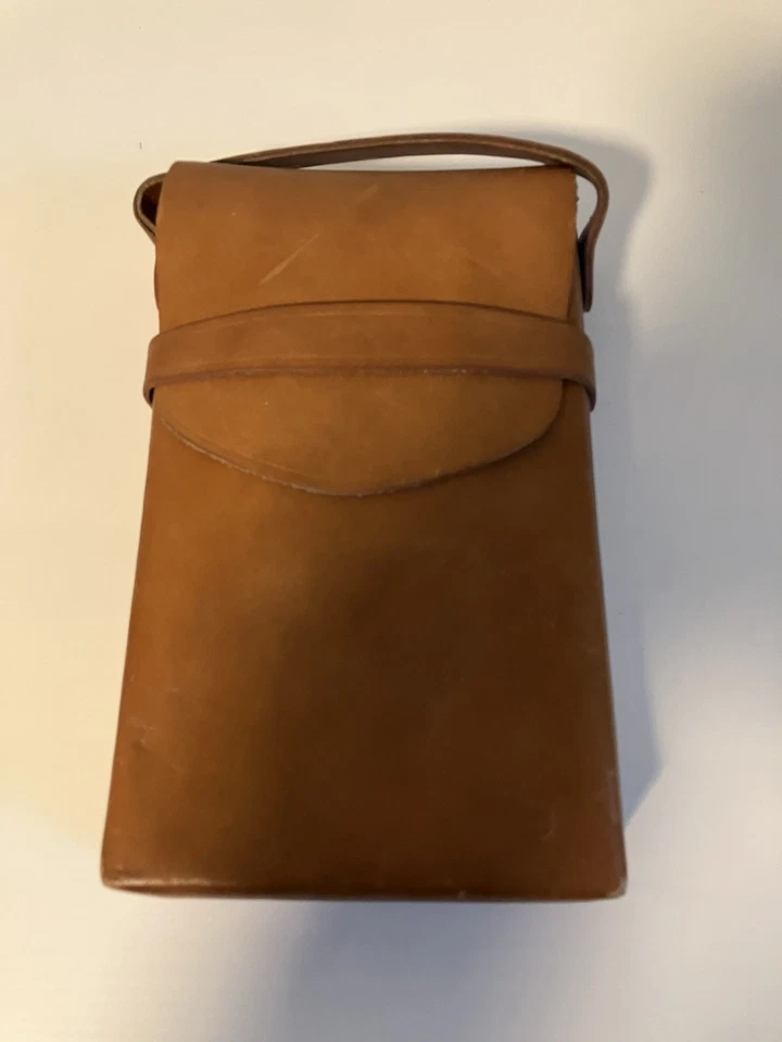 CÁMARA POLAROID LAND SX-70 CUERO MARRÓN VINTAGE CON ESTUCHE Foto 2 de 4