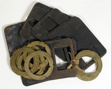 ENLARGER MASKS LARGE LOT W/ COPPER RINGS