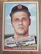 1976 Topps Dave Roberts #649T Detroit Tigers