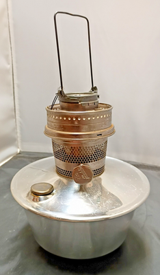 #ad #ad Aladdin No. 21c Table Shelf Oil Lamp Base amp; Burner Made in England Parts Repairs $50.00