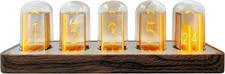 Nixie Röhrenuhr, Elektronisch, Led-Leuchten, Mulation, Retro, Moderner Holzwecke