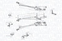 Magneti Marelli 085570758010 WischergestäNge FüR Porsche VW