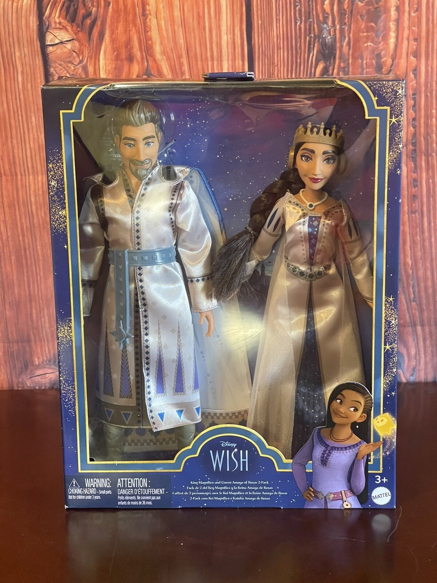 Disney's Wish King Magnifico And Queen Amaya Of Rosas 2-Pack