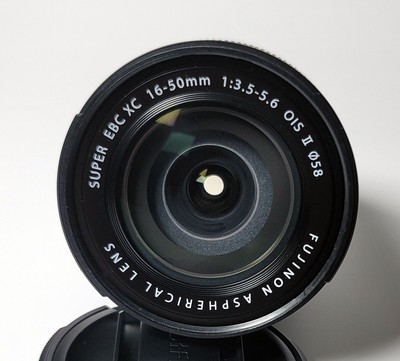 FUJIFILM Fuji Fujinon XC 16-50mm F/3.5-5.6 OIS II Black plus Hoya Filters kit