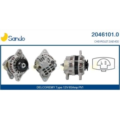 Generator Sando 2046101.0 für Mitsubishi Opel Chevrolet Daewoo General Motors