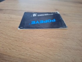 Notice POPEYE PAL FRA ASD NINTENDO NES  100% OFFICIEL 