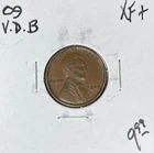1909 V.D.B. LINCOLN WHEAT CENT ~ XF+ ~NICE COIN~