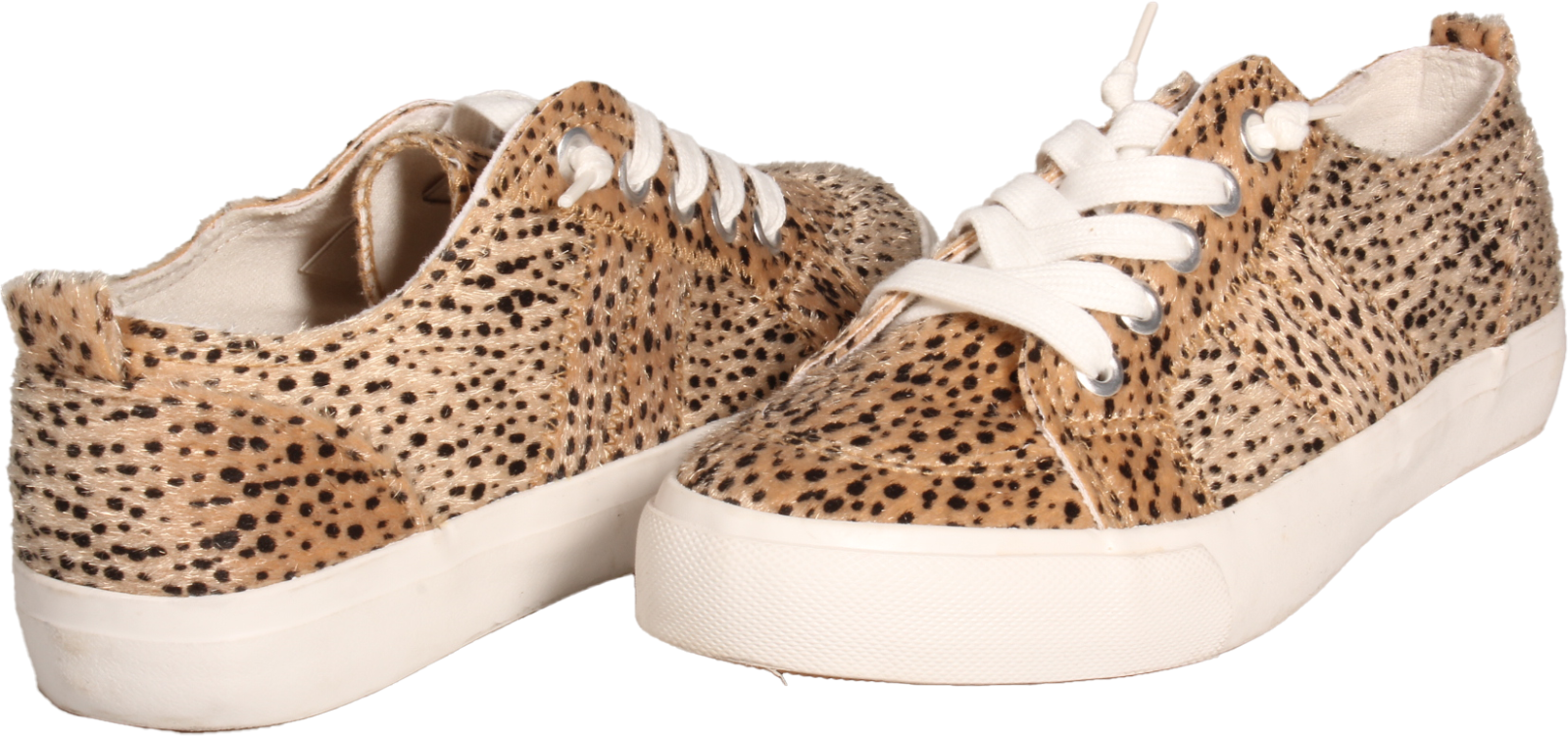 Sneaker da donna leopardata Jellypop Comfort Fit Kory pelle di pony USA taglia 8 5 M