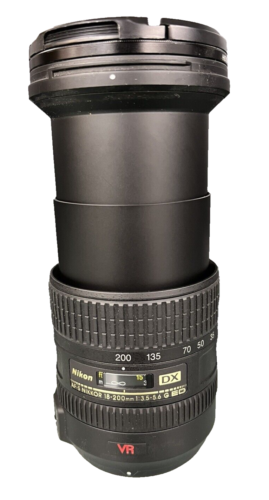 Nikon AF-S DX NIKKOR 18-200mm f/3.5-5.6G ED VR Lens