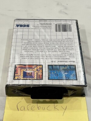 Maze Hunter 3-D (Sega Master, 1988) for sale online | eBay