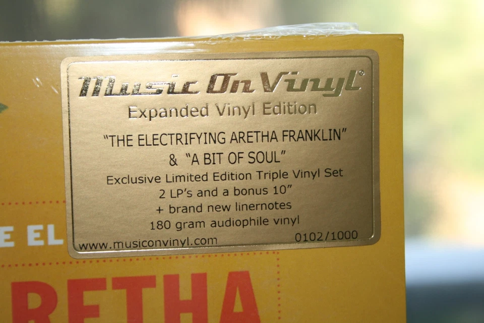 Aretha Franklin - The Electrifying Aretha Franklin / A Bit Of Soul Vinyl Record - Image 3 of 3