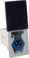 As-Schwabe 61462 | Cee-Caravan-Einspeisungsstecker, Schwarz