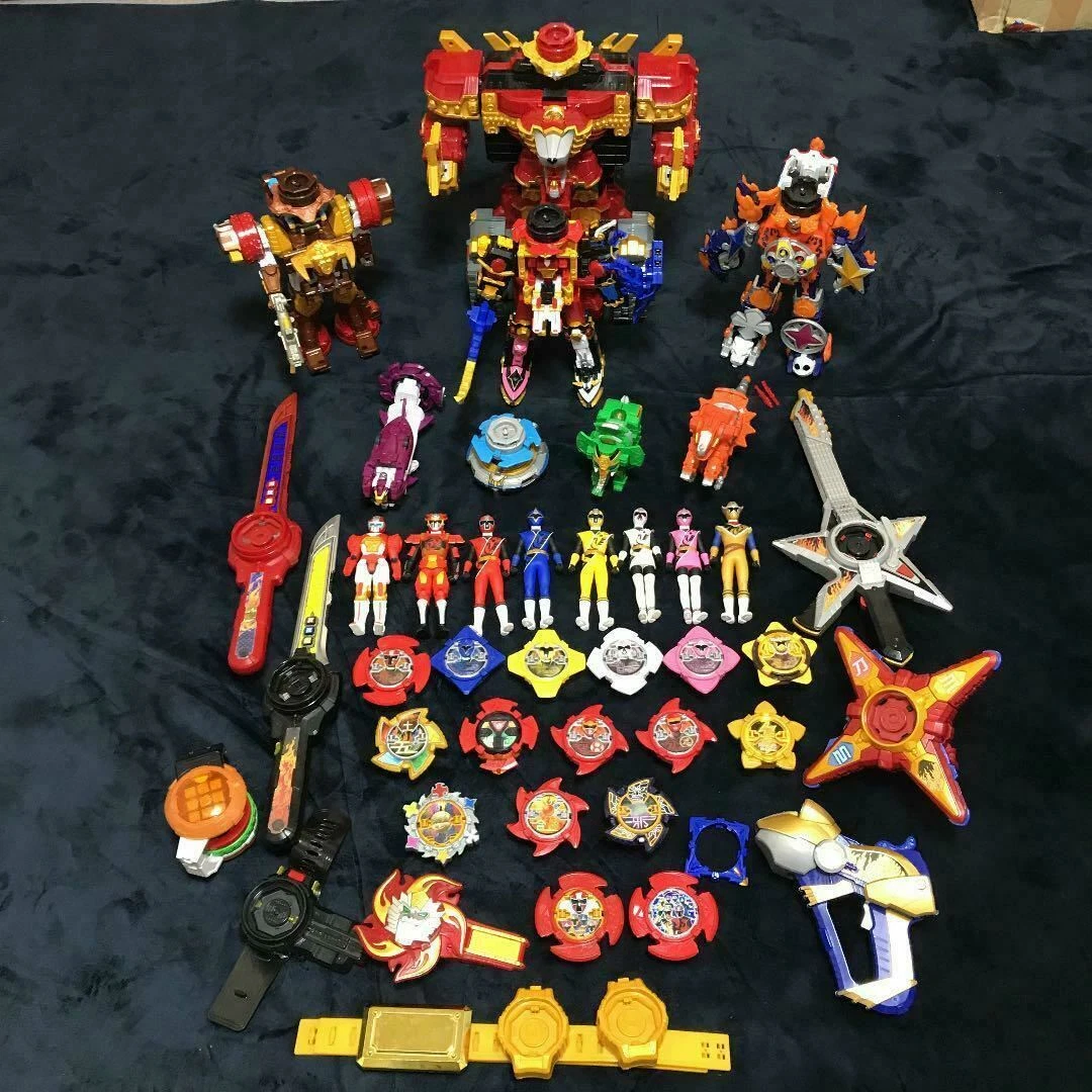 Power Rangers Ninja Steel Ninninger DX Megazord Morpher Star Bundle Bulk  Set