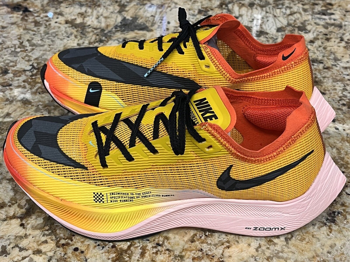 Nike ZoomX VaporFly Next% 2 Ekiden Gold/ Pollen Orange 2021 DO2408