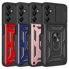 Case for Samsung Galaxy A16 5G / 4G Camera Slide Ring Stand Shockproof Cover