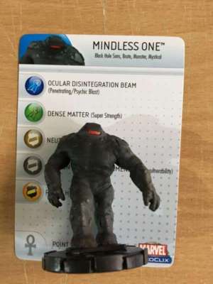 giant size xmen Mindless One HeroClix #005