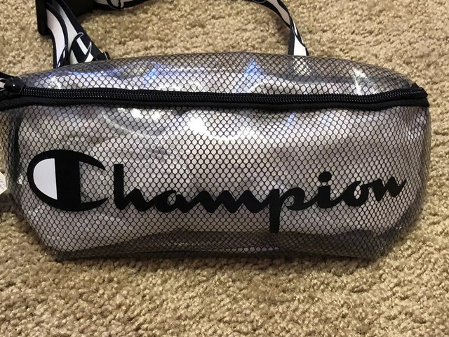 clear champion fanny pack