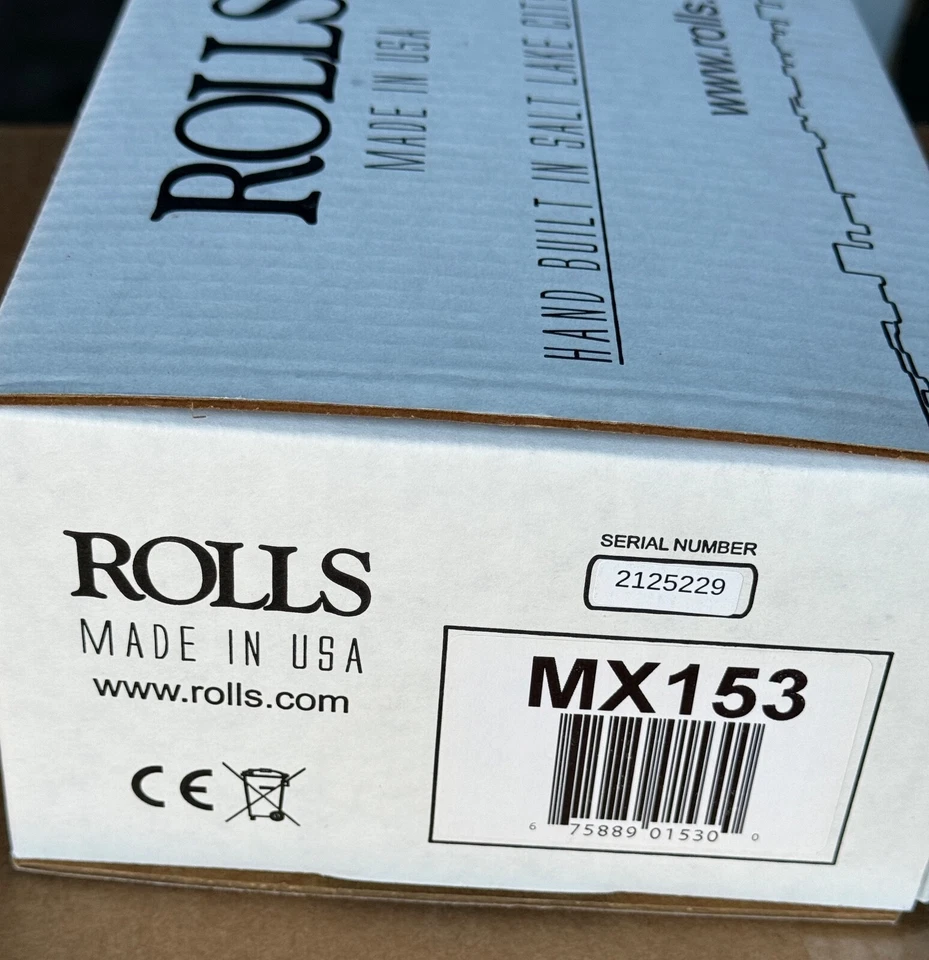 Rolls MixMate MX153 2 Micrófonos 3 Fuentes Mezclador Estéreo Nuevo en Caja Sin Devoluciones Foto 3 de 3