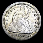 1842-O Seated Liberty Dime Silver ----  Nice Details Coin ---- #575G