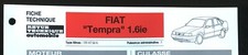 Revue technique Fiat TEMPRA