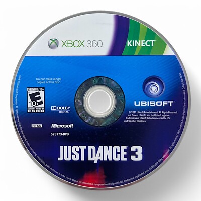 Microsoft Xbox 360 - Just Dance 3 benötigt Kinect US nur CD