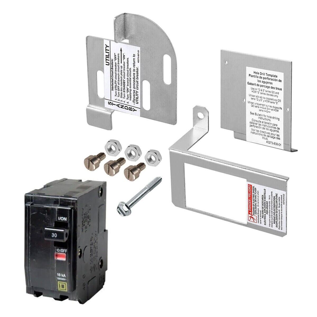 QO 30 Amp 2-Pole Circuit Breaker (3-Pack) QO 30 Amp 2-Pole Circuit Breaker (3-Pack)