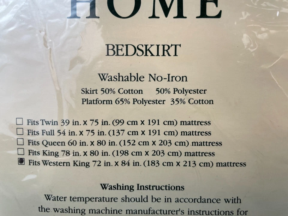 NUEVO EN CAJA - FALDA CAMA KING WESTERN AZUL ROSA LAURA ASHLEY HOME SOPHIA VINTAGE SIN USAR Foto 3 de 4