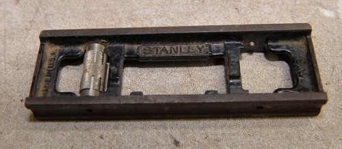Vintage 6" Stanley No 36 cast iron & brass 6" machinist level collectible tool - Picture 4 of 5