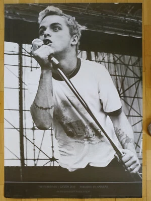 Green Day Sänger sw , Poster 61 x 86 cm
