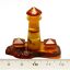 Miniaturansicht 9  - Natur-Bernstein Bernstein maritim Leuchtturm Westerhever Geschenk Souvenir amber