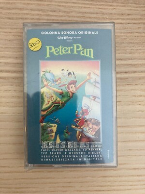 Peter Pan Colonna Sonora Originale Soundtrack _ MC Musicassetta Tape Walt Disney