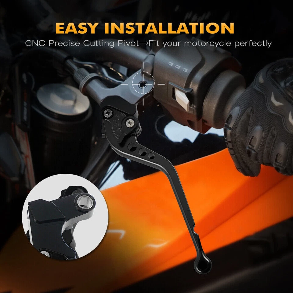 For Yamaha FZ-09 MT-09 MT09 SR 2014-2020 Brake Clutch Levers Grips CNC Motorbike - Image 4 of 4