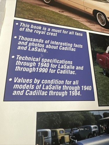 Standard Catalog of Cadillac, 1903-1990 by Ken Buttolph (1991, Trade Paperback) - Picture 17 of 17