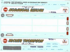 Slixx 7252 Mickey Thompson Vega 1/16 decal