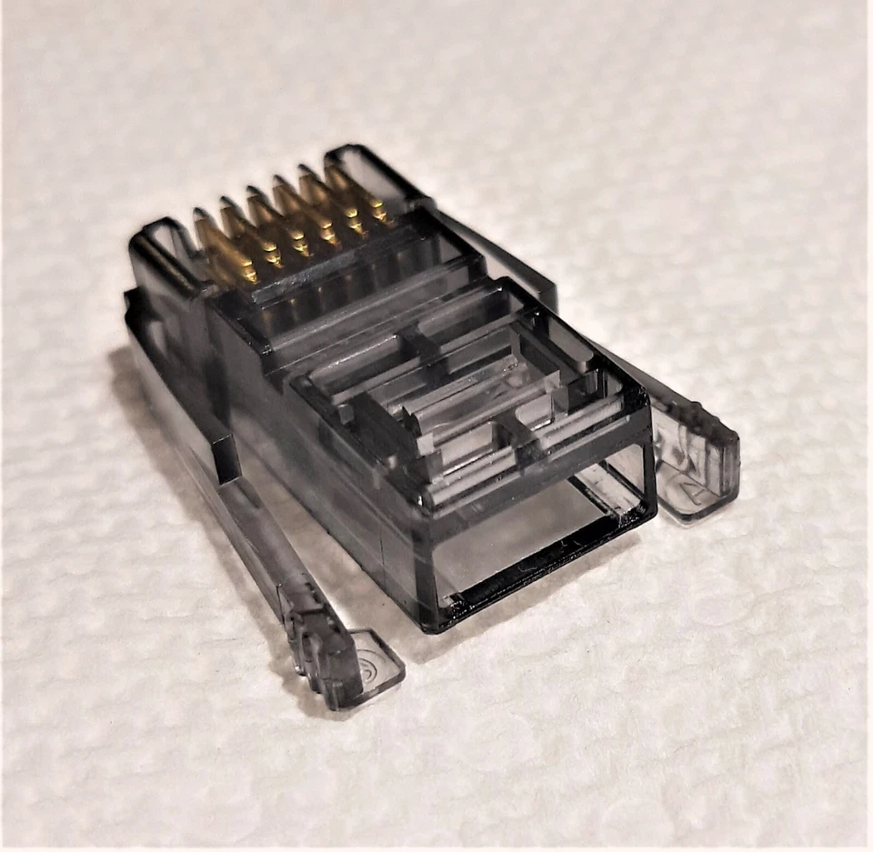 AMP/TE 5-520424-2 SDL-6 Pin "E" key Round  Cable Plug - Image 3 of 4