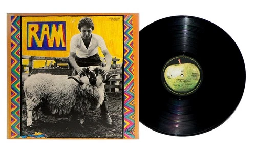 THE BEATLES - Paul McCartney - RAM LP Gatefold Japan Vinyl W/Insert VG+ !